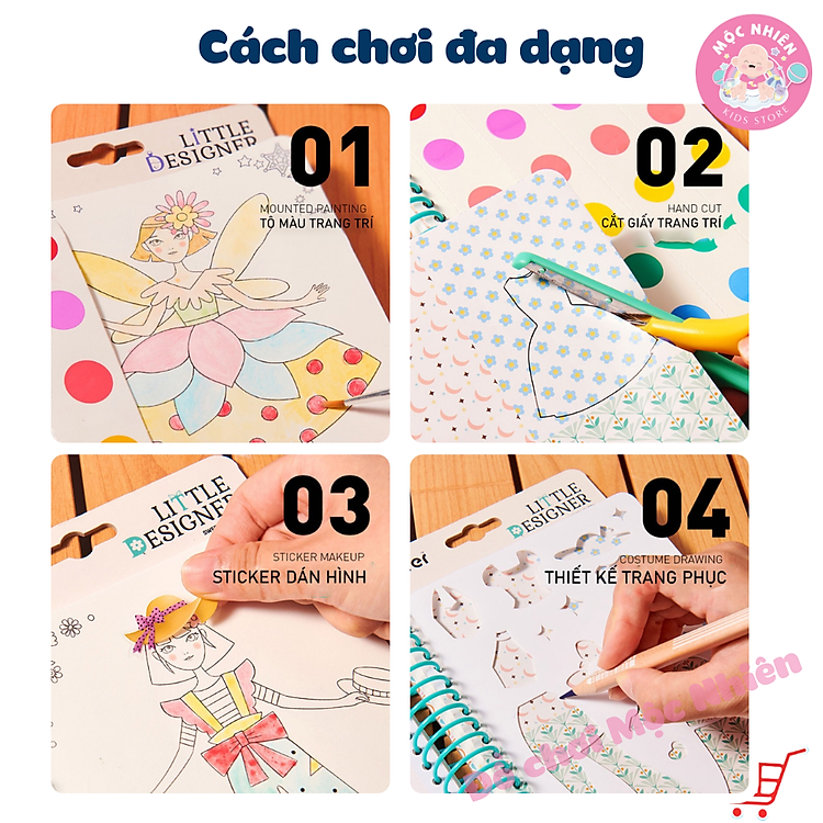 Mua Đồ Chơi Thiết Kế Thời Trang Công Chúa Chính hãng Giá rẻ - Hình ảnh 3