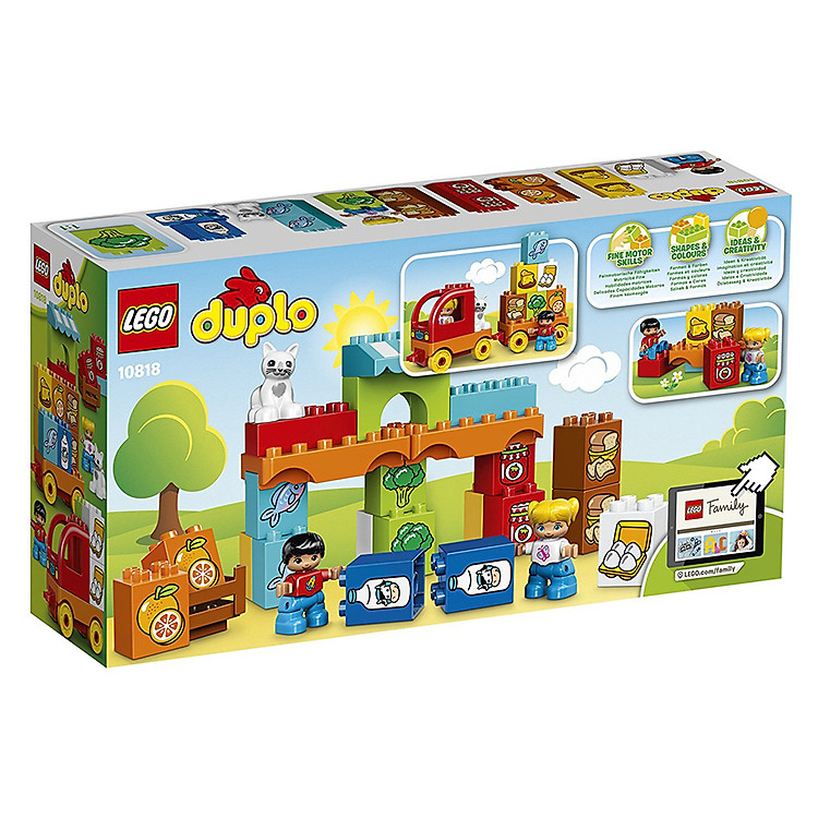Mô Hình LEGO DUPLO MY FIRST - Xe Tải Đầu Tiên Của Bé 10818 (29 Mảnh Ghép)