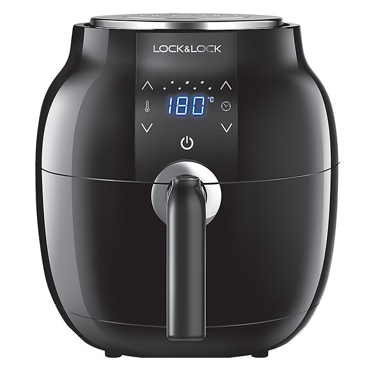 Nồi Chiên Không Dầu LocknLock Honey Jar EJF341BLK (3.5L) Đen - Hàng chính hãng