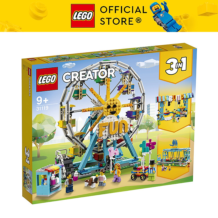 Mua tại Lazada: LEGO Creator 31119 Vòng đu quay mặt trời Chính hãng Giá rẻ
