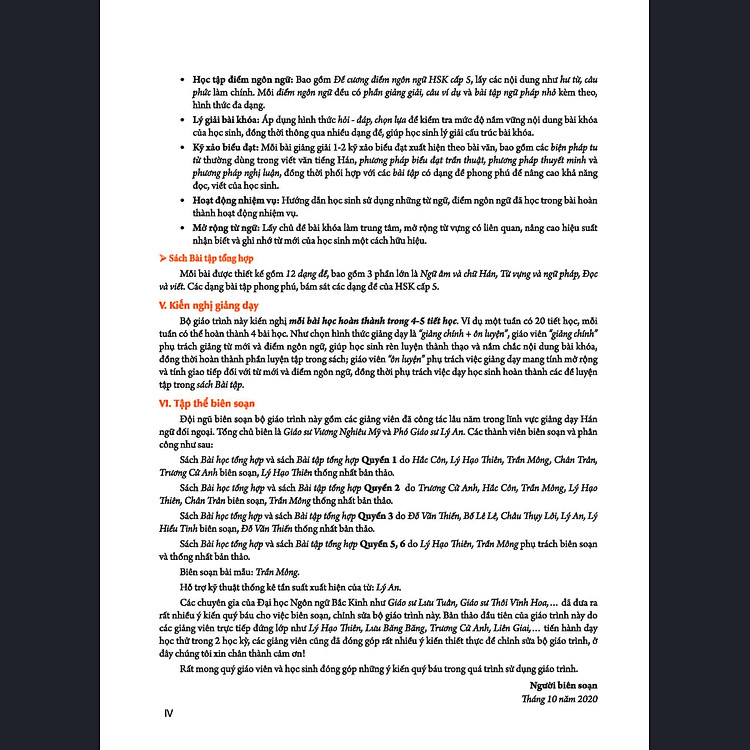 Giáo Trình Tiếng Trung Tăng Cường (Khổ Lớn - In Màu) - Giáo Trình Tổng Hợp 4 - Ảnh 7