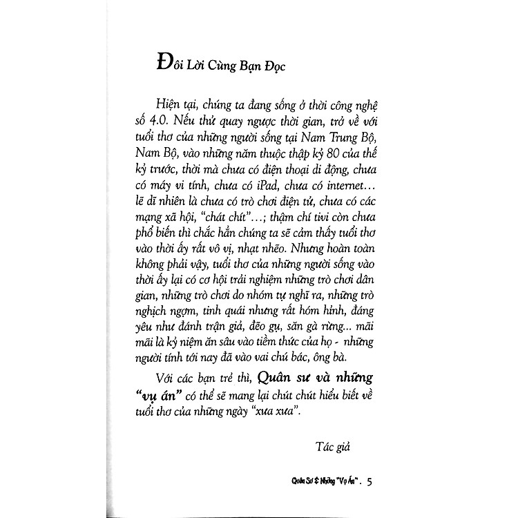 Quân Sư Và Những Vụ Án - Truyện Tuổi Thơ Nghịch Ngợm 1980-1990 - Ảnh 4