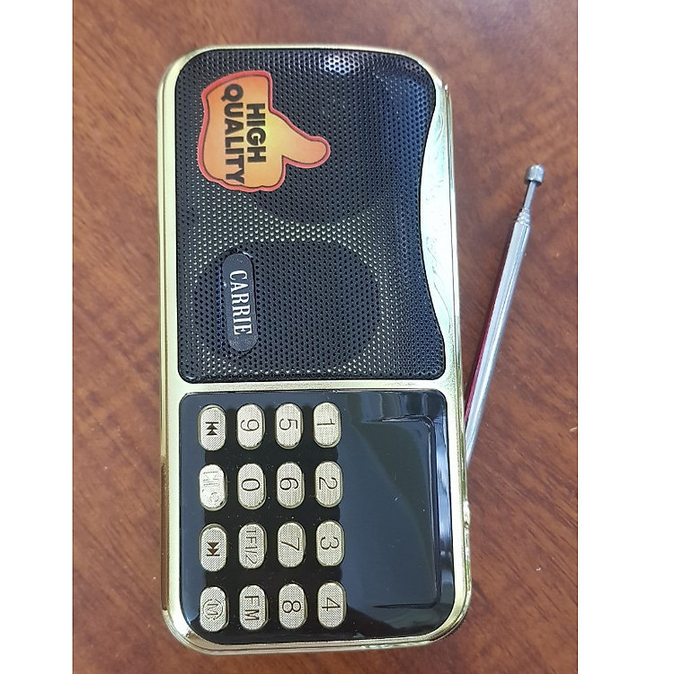 Loa đài radio 668 nghe đài radio, usb, thẻ nhớ,có đèn pin hàng xịn 2 pin