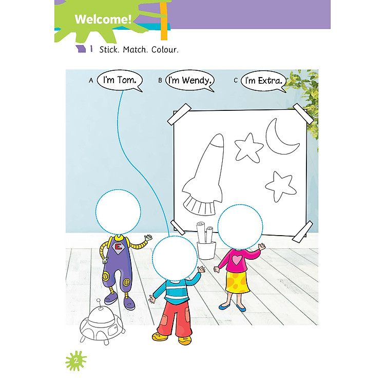 Tiếng Anh 1 Extra and Friends - Activity book - Ảnh 4