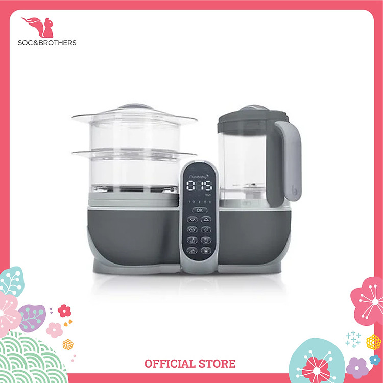 Máy xay hấp đa năng Nutribaby Plus 5in1 Babymoov