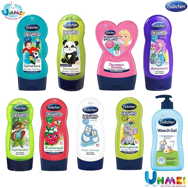 Sữa Tắm, Dầu Gội 2in1 Bubchen Đức Chính hãng Giá rẻ - Hình ảnh 3