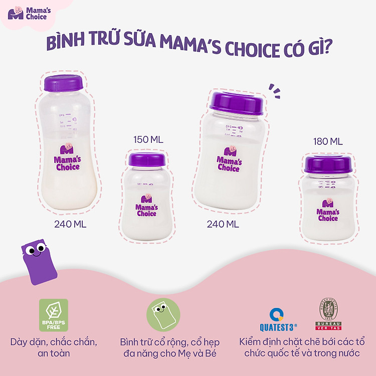 Mua Cốc Hứng Sữa Mama's Choice 150ml Chính hãng Giá rẻ - Hình ảnh 4