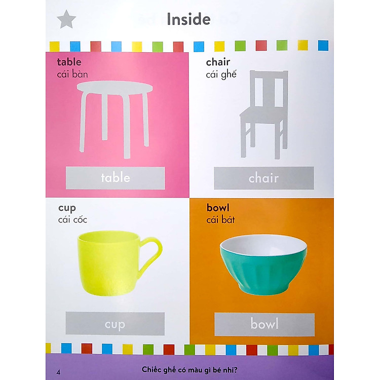 Sách Dán Hình Thông Minh - 100 Từ Vựng Đầu Tiên Của Bé - Ảnh 3