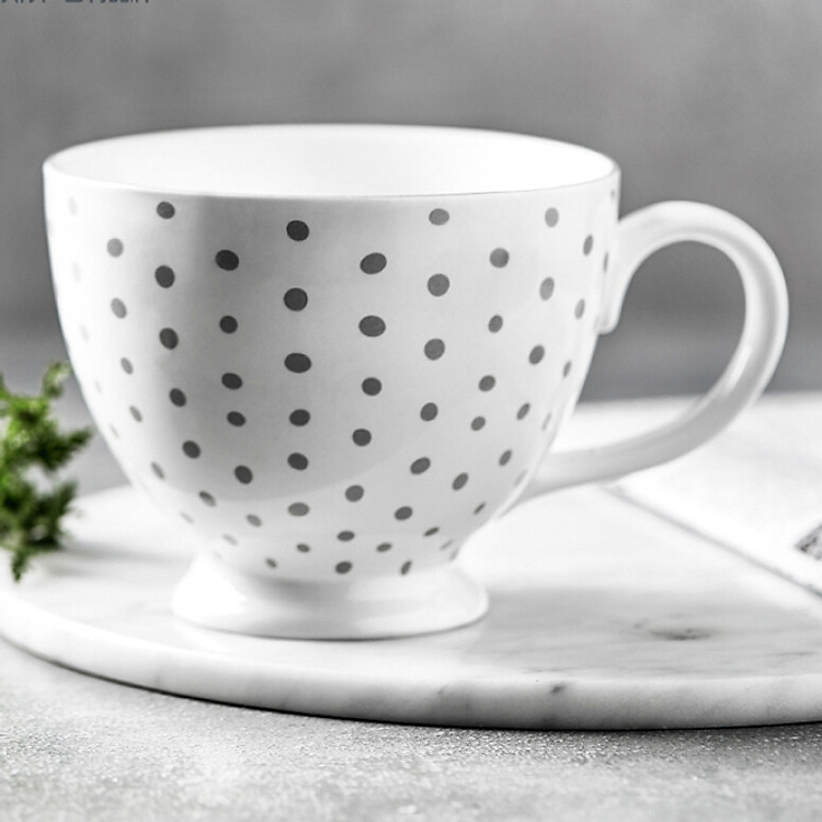 Tách Sứ Uống Cà Phê JIA BAI (400ml)