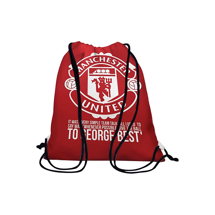Túi Dây Rút Unisex In Hình Manchester United - BDST039