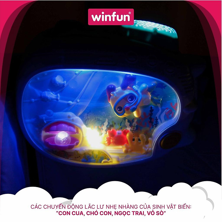 Đèn ngủ 3 chức năng Winfun 720000-NL Chính hãng Ưu đãi - Hình ảnh 4