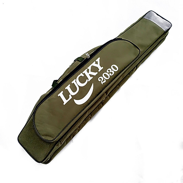 Túi đựng cần câu LUCKY 2030 2 ngăn chính + ngăn phụ tiện lợi 90cm - 130cm