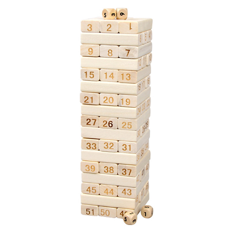 Mua tại Lazada: Đồ Chơi Rút Gỗ Học Số RG169 Chính hãng Ưu đãi