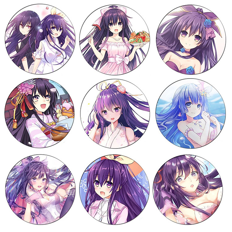 Huy Hiệu Tohka Yatogami (5 cái) - Ảnh 4