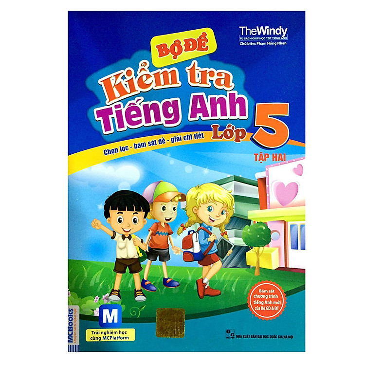 Sách Bộ Đề Kiểm Tra Tiếng Anh Lớp 5 - Tập 2