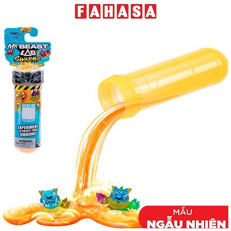 Đồ Chơi Ống Thí Nghiệm - 2 Sinh Vật - MrBeast Lab 24772 (Sản Phẩm Bên Trong Là Ngẫu Nhiên)