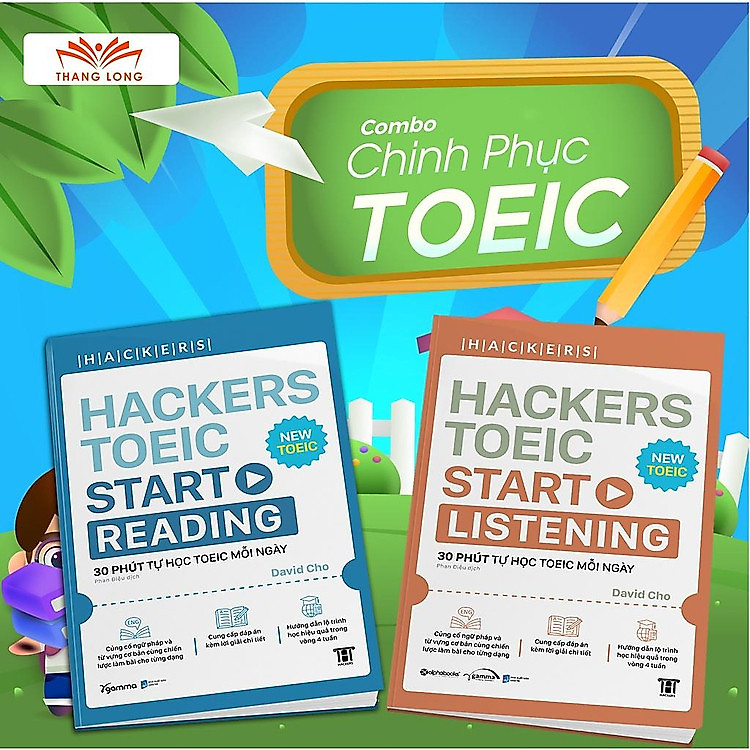 Hackers Toeic Start Listening + Reading