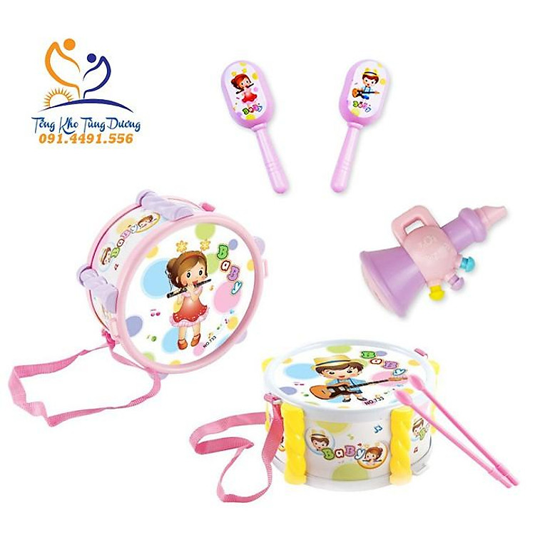 Mua Bộ xúc xắc trống heo xinh đẹp Chính hãng Giá tốt - Hình ảnh 2