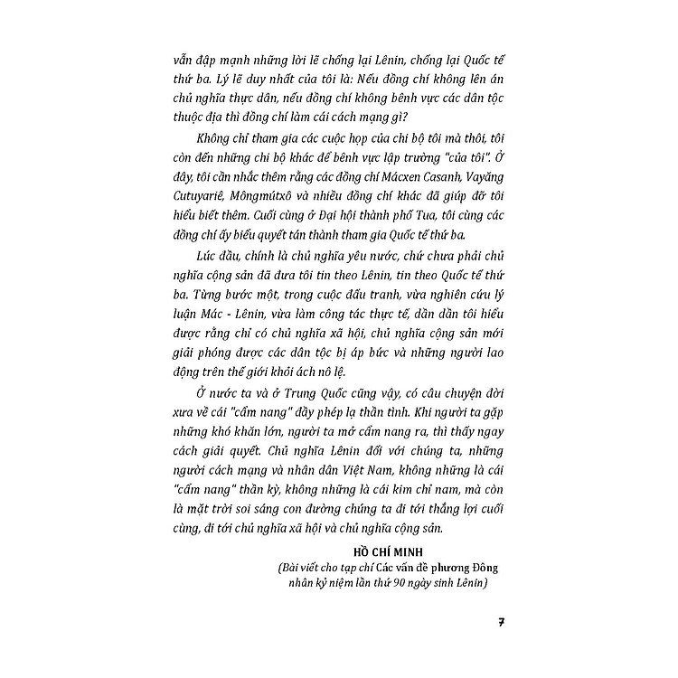 Chủ Tịch Hồ Chí Minh Với Nước Nga - Ảnh 5