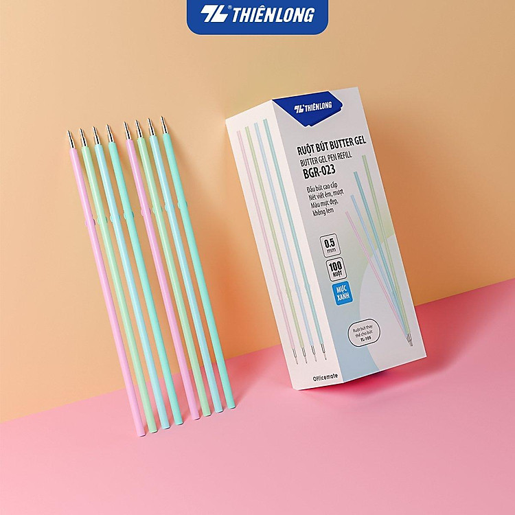 Ruột Bút Bi Officemate Thiên Long BGR-023 (100 chiếc) - Ảnh 2