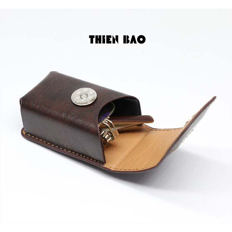 Bao da có đai đeo hông BD99 chuyên dùng để đựng kính lão thị, viễn thị gấp gọn KT 8*4*3CM làm thủ công HANDMADE bằng tay chắc chắn