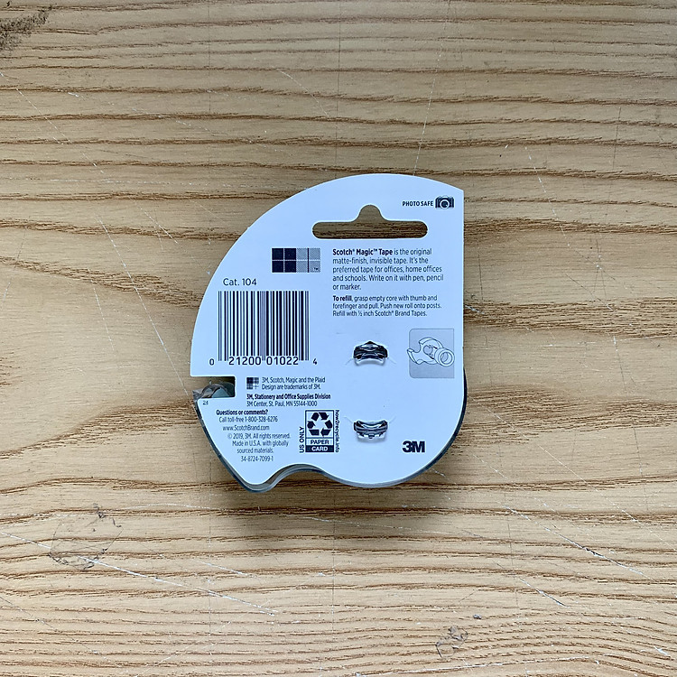 Băng dính đa năng Scotch 3M 104 (12,7mm x 11,4m) kèm máy cắt mini - Ảnh 7