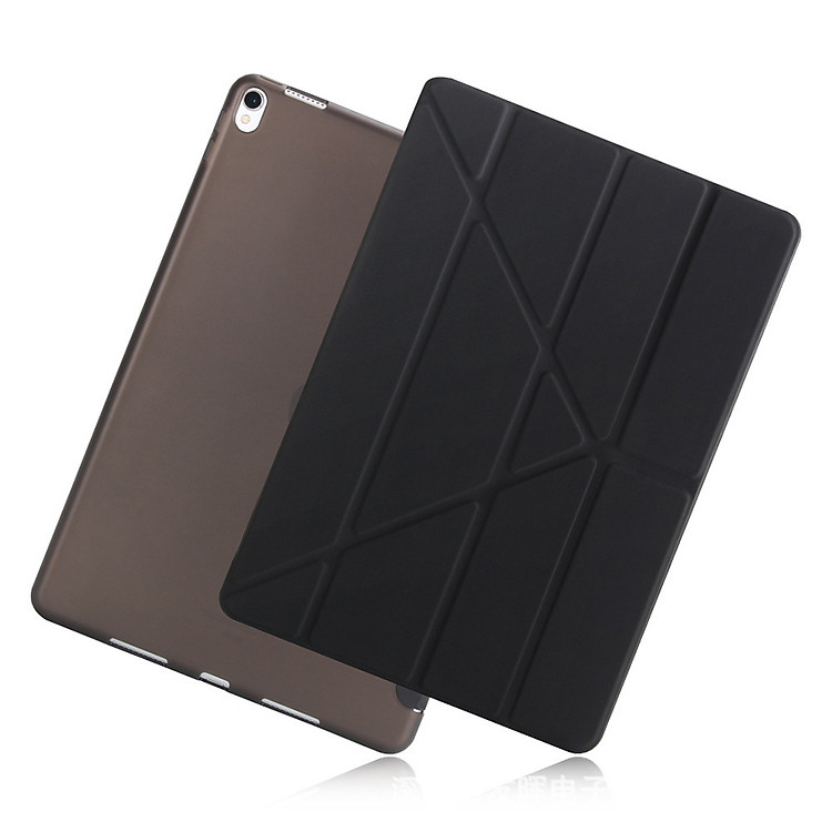 Bao Da Cover Cho Apple Ipad Mini 4 Mini 5 2019 Hỗ Trợ Smart Cover Gấp Chéo