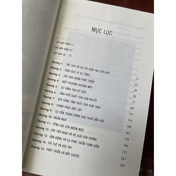 TÂM TRÍ THẤM HÚT - Maria Montessori - Ảnh 2