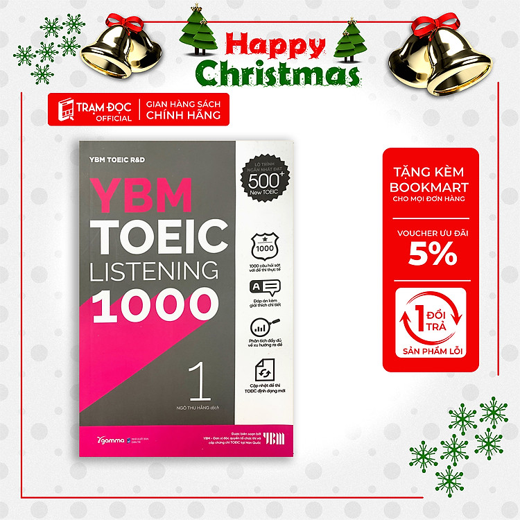 YBM Actual Toeic Listening 1000 – Vol 1