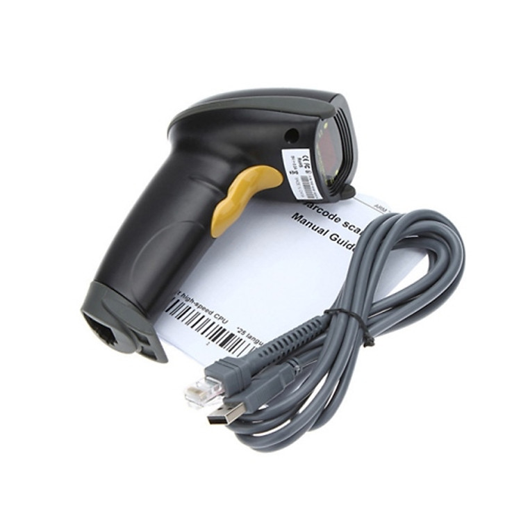 Máy đọc mã vạch - Thiết bị bắn mã vạch YHD -8100 có dây sử dụng nhanh chóng, hiệu quả