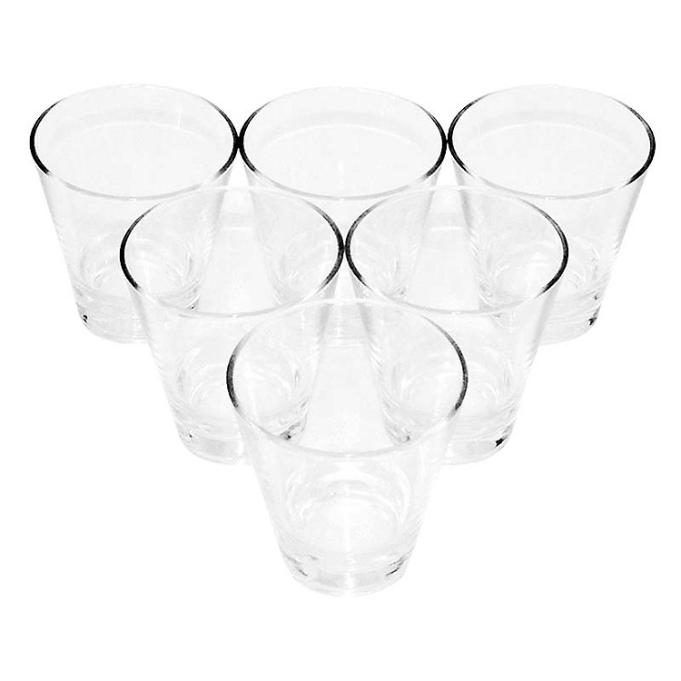 Bộ ly 6 cái Union Glass 380 Ly đáy cao loe 235ml không ngã màu, sản xuất Thái Lan