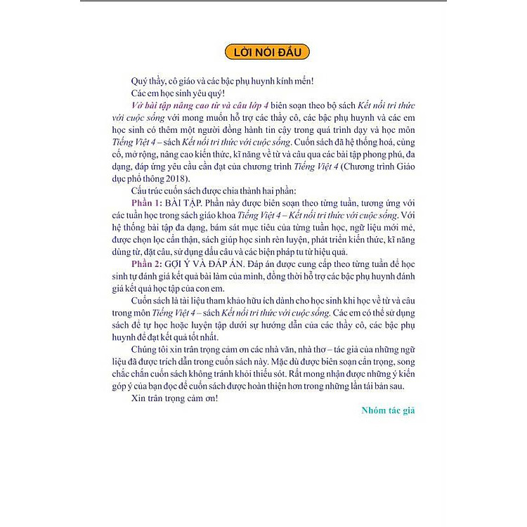 Vở Bài Tập Nâng Cao Từ Và Câu 4 (Kết Nối) - Ảnh 4