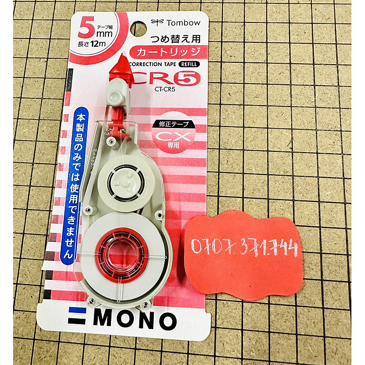 Bút Xóa Kéo Dài 12 Mét CT-CX5 (Ruột xóa CT-CR5) - Ảnh 3