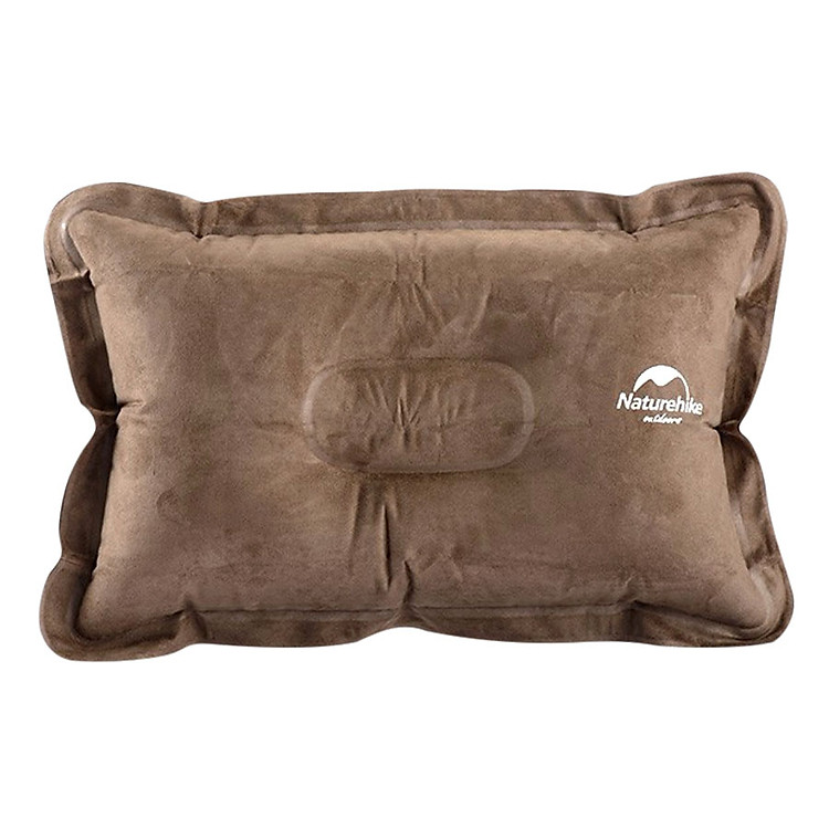 Gối Hơi Da Lộn Naturehike Super Deluxe (470 x 325 mm)