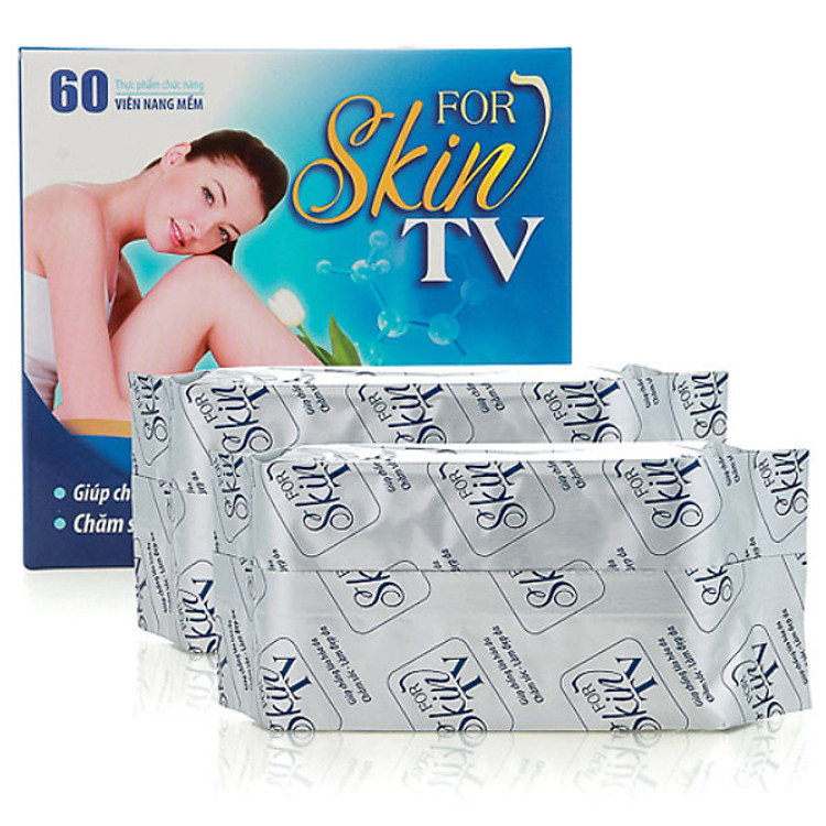 Thực phẩm chức năng viên uống sáng da, ngăn ngừa sạm nám, lão hóa da ForSkin TV