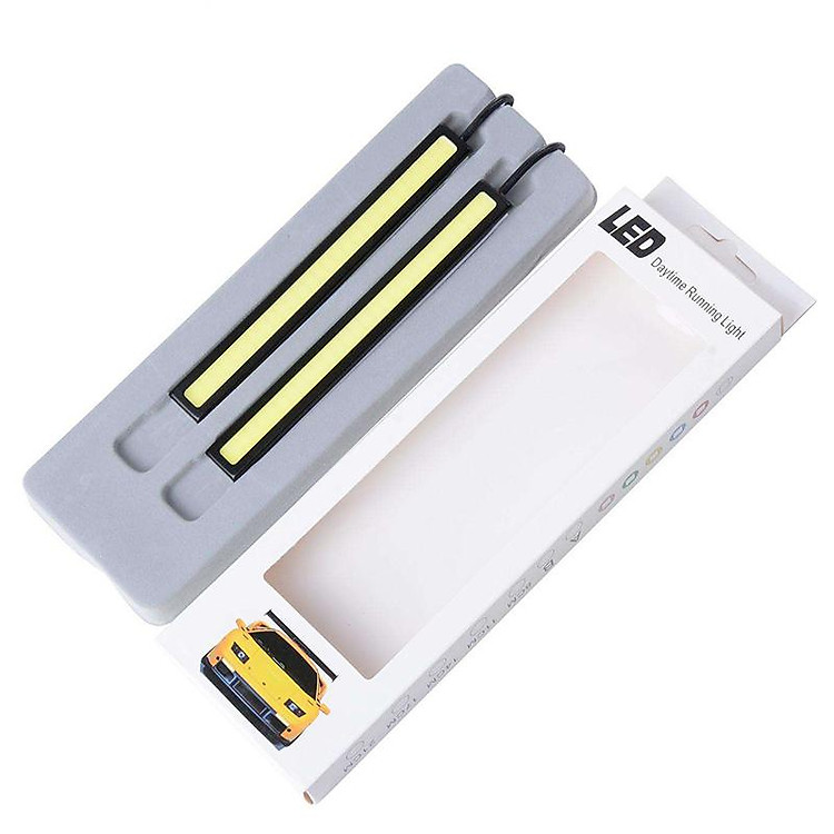 Bộ 2 Thanh Đèn LED Ban Ngày Siêu Sáng Chống Nước Cho Xe Hơi (12V)
