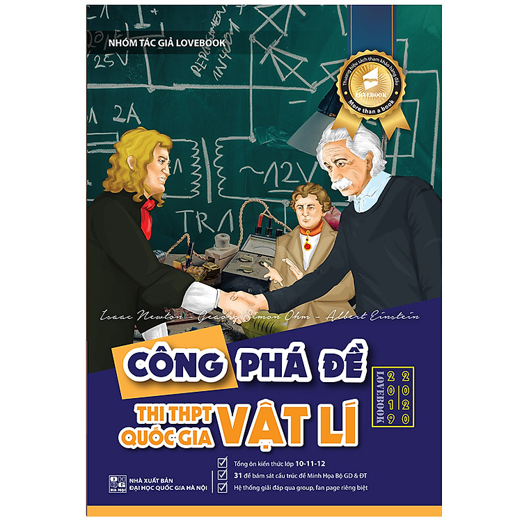Sách Công Phá Đề Thi THPT Quốc Gia môn Vật Lí - Tổng Ôn và Luyện Đề