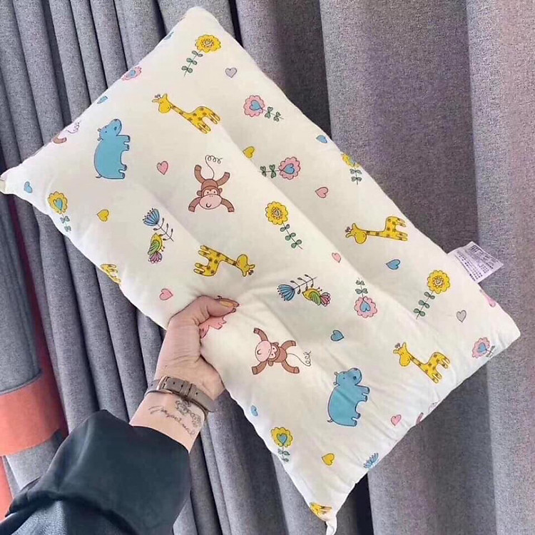 Gối Bông Thông Hơi, Thoáng Khí Cho Bé