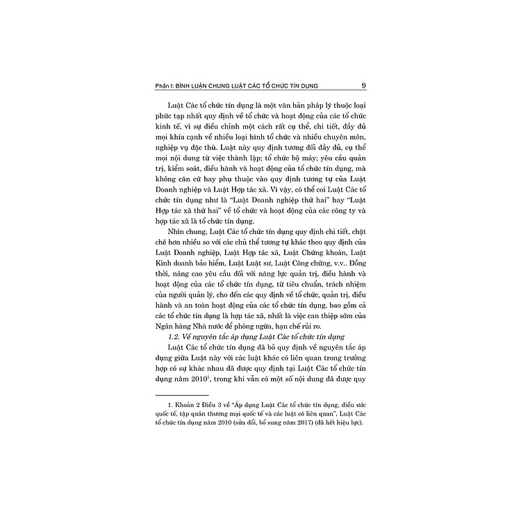 Bình luận Luật các tổ chức tín dụng (Bình luận chung và toàn bộ 210 điều của luật các tổ chức tín dụng năm 2024) - Ảnh 7