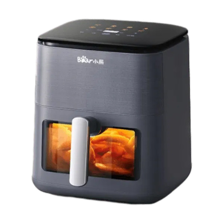 Nồi chiên không dầu 6L Bear QZG-H16R3 (AF-4H16K) 1600W Hàng Chính Hãng