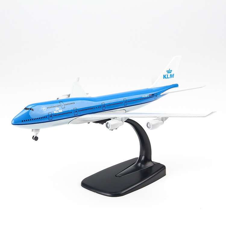 Mô hình máy bay Everfly KLM B747 20cm Chính hãng Giá rẻ - Hình ảnh 2
