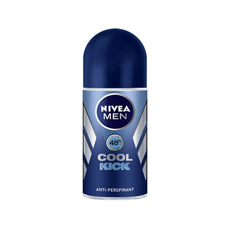 Lăn Khử Mùi Mát Lạnh Cho Nam Cool Kick Nivea 50ml - 82886