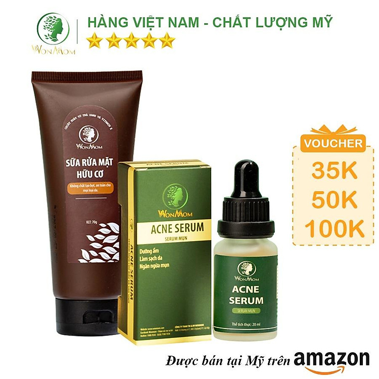 Tham Khảo tại ConCung: Bộ làm sạch da Wonmom - Tạm biệt mụn , nhận ngay nhiều Ưu đãi
