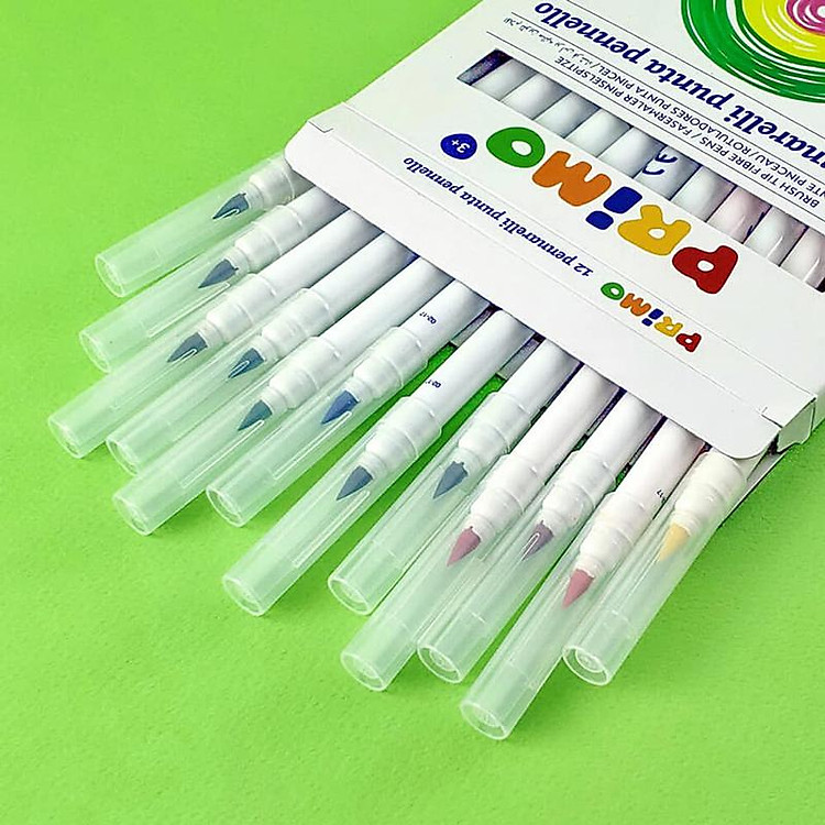 Hộp Bút Lông Màu Rửa Được Brush Tip 4.0 mm (12 chiếc) - Ảnh 7