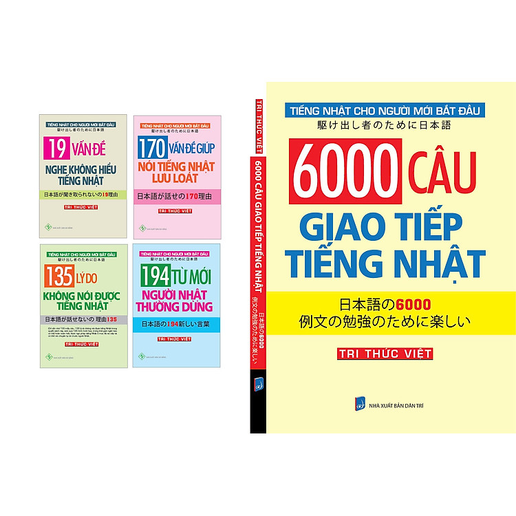 6000 Câu Giao Tiếp Tiếng Nhật – Tiếng Nhật cho Người Mới Bắt Đầu (tái bản 2025)