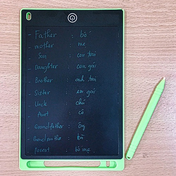 Bảng Vẽ Điện Tử Đơn Sắc Màu Xanh Lá