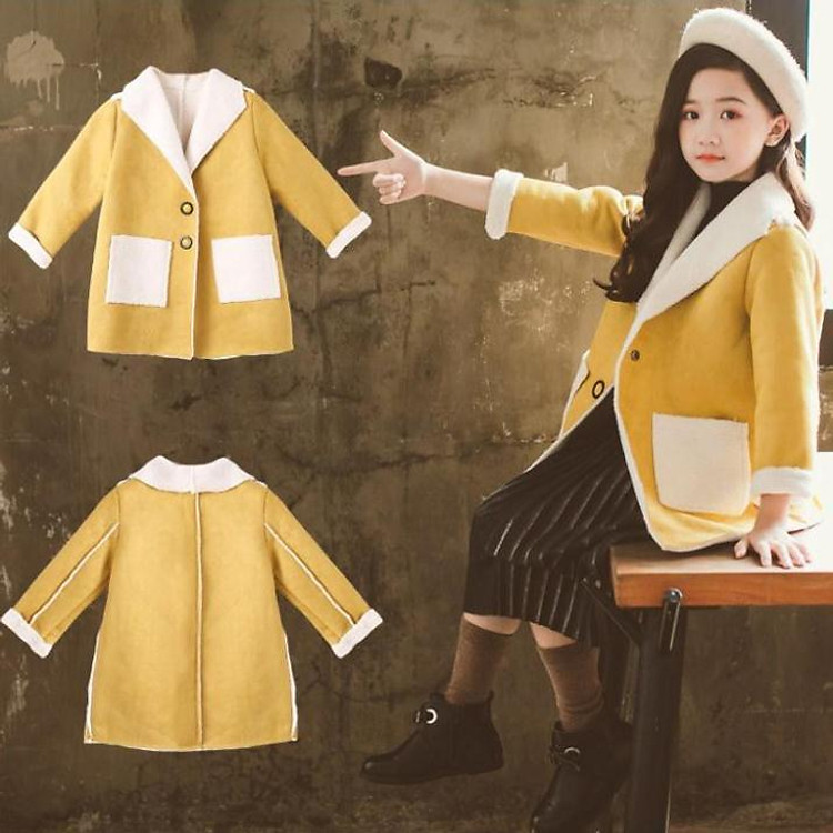 HOT Áo Khoác Dạ Bé Gái Mùa Đông 2021 Siêu Chất - Áo Khoác Dạ Hàn Quốc Hàng Xịn hàng Quảng Châu