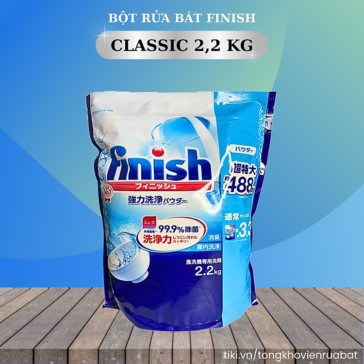 Bột Rửa Bát Alio 1,8kg / túi - Bột rửa bát nhật bản 2.2kg dùng cho máy rửa bát