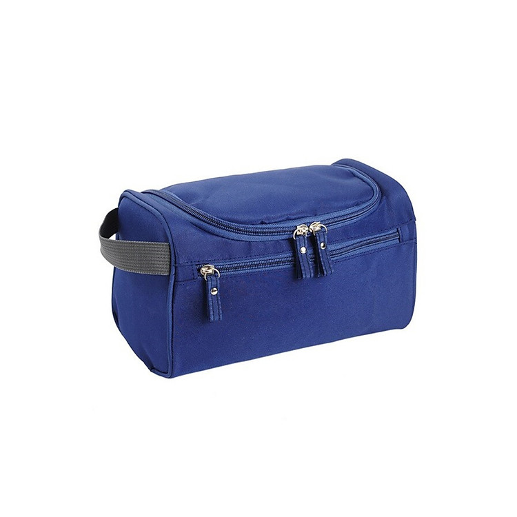 Túi trống mini unisex đựng đồ dùng cá nhân, mỹ phẩm cho nam nữ, túi vải có móc treo toilet chống thấm nhỏ gọn - Hàng chính hãng