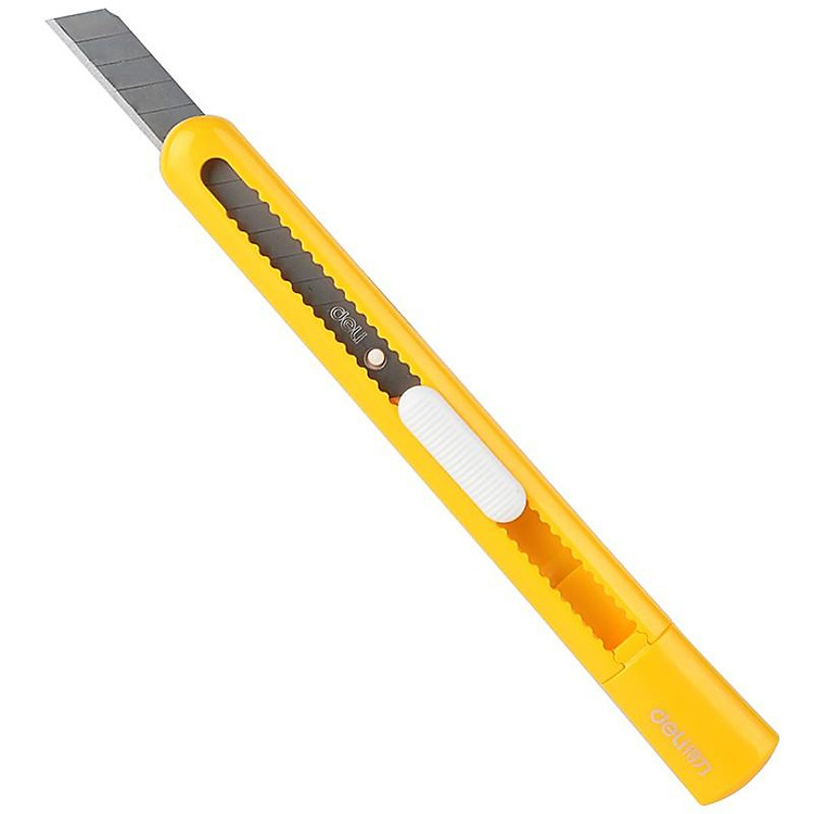 Dao rọc giấy mini 80mm Deli (4 màu) - Ảnh 4